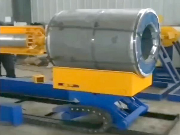 全自動(dòng)液壓開(kāi)卷機(jī)視頻